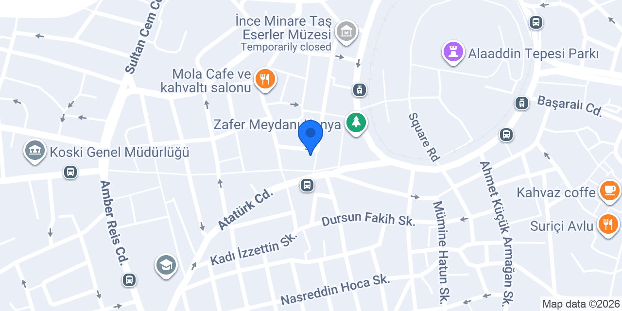 vip terzi konumu