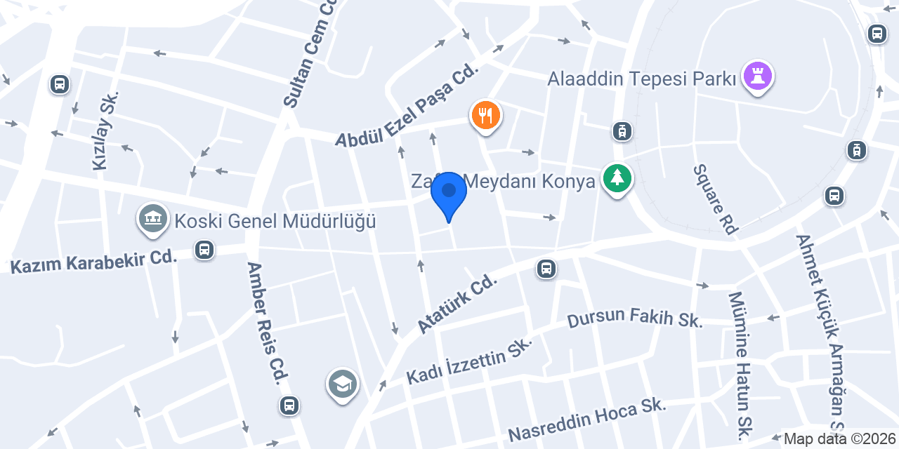 Kaldırım Cafe konumu