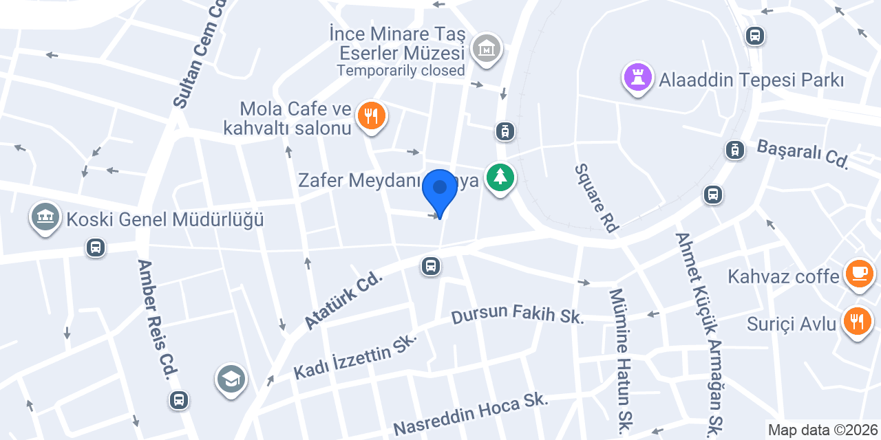 Parizyen terzi konumu