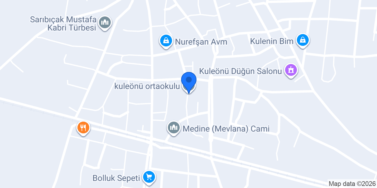 kuleönü ortaokulu konumu