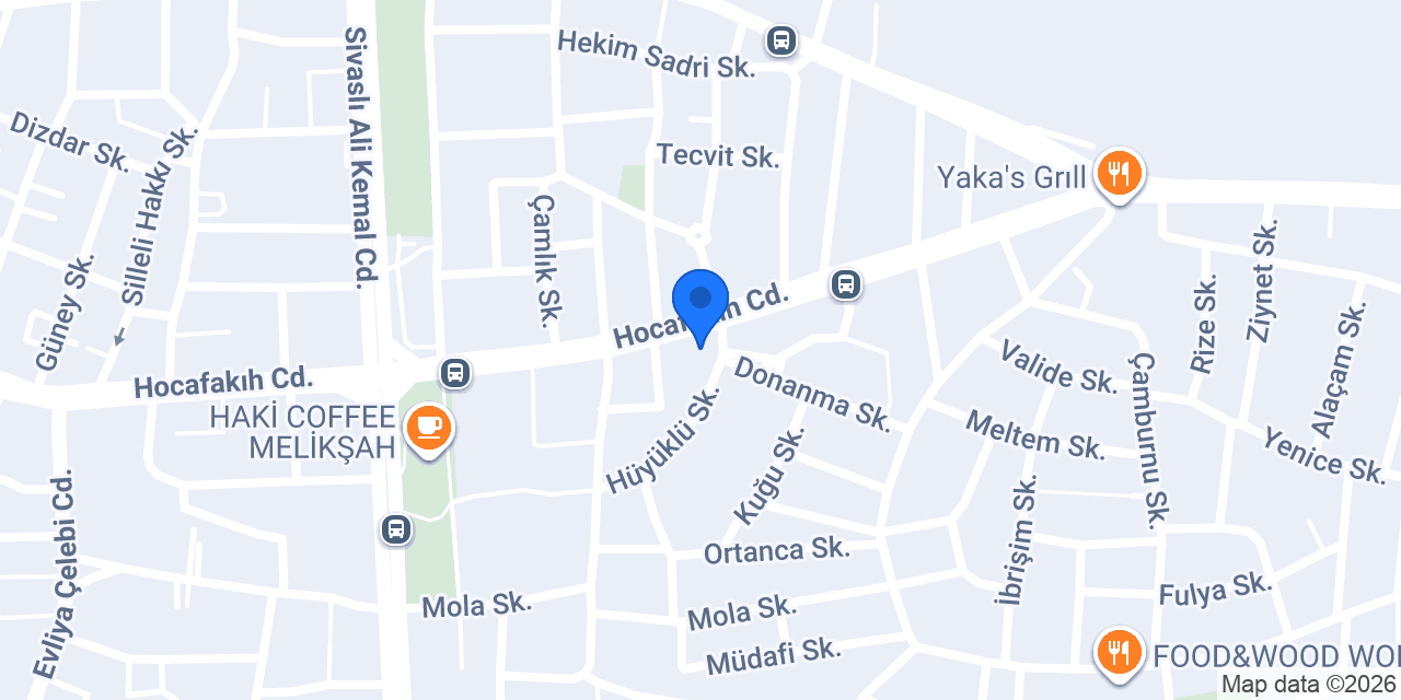 Elit Kumaş Evi konumu