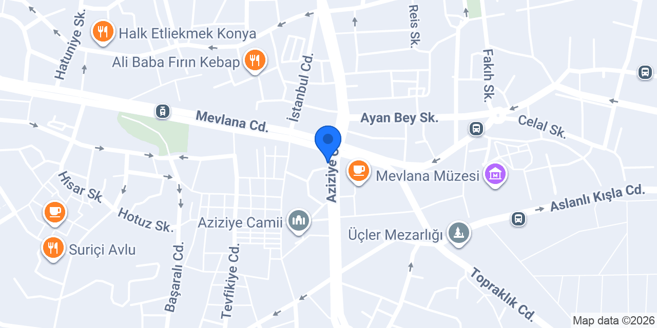 Nezih Konya Mutfağı konumu