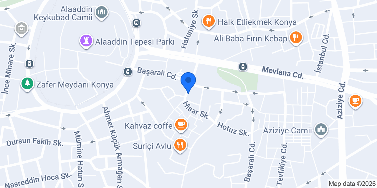 Yasmin Moda Evi konumu
