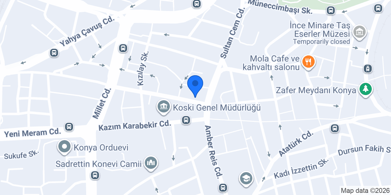 Özel-iz Öğretim Kurumları konumu