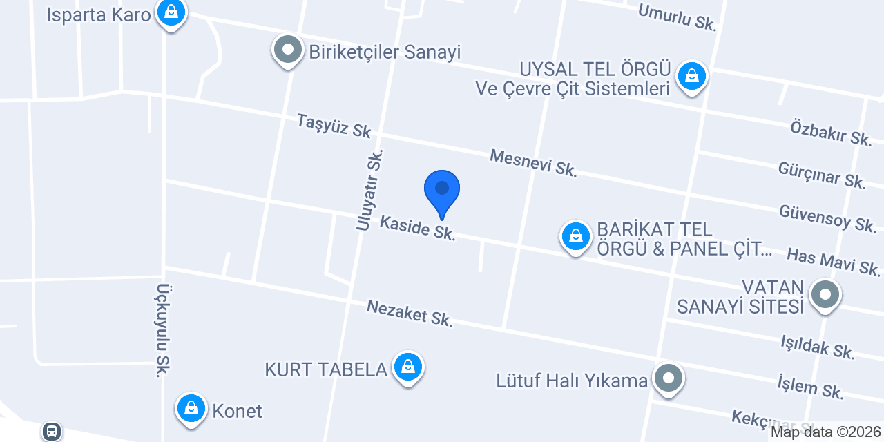 Konya Mermer Granit Mutfak Tezgahı Ltd. Şti. konumu