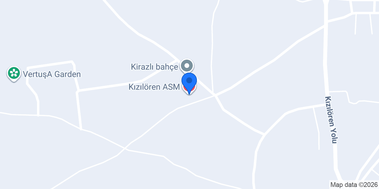 Kızılören ASM konumu