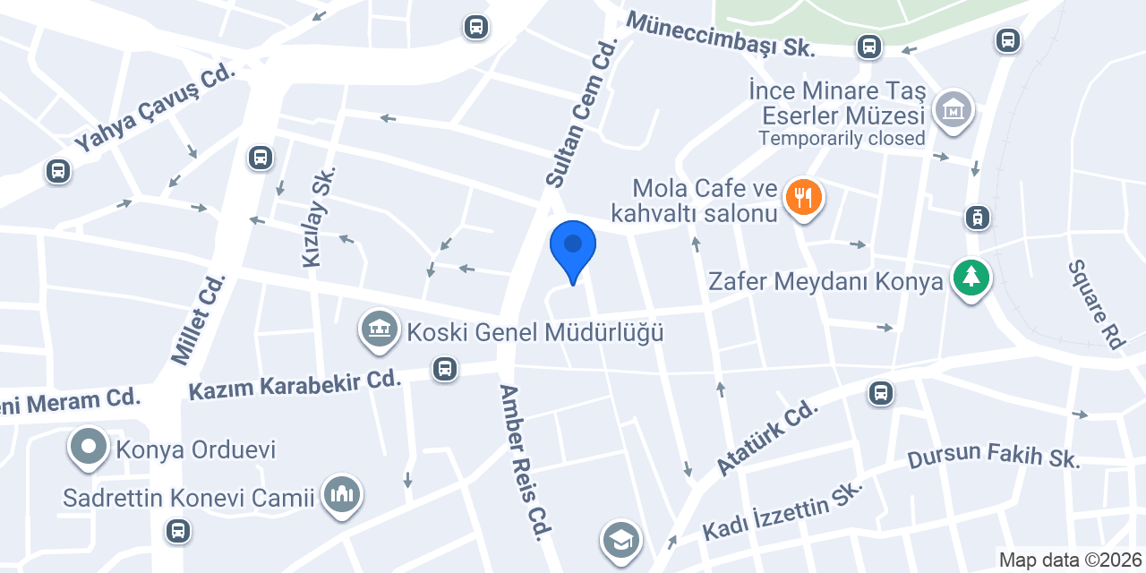 3F Özel Öğretim Kursu konumu