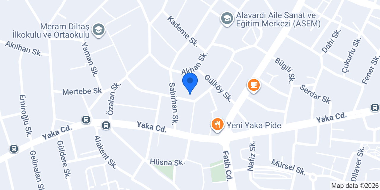 Asya Lale Yönetim Ofisi konumu
