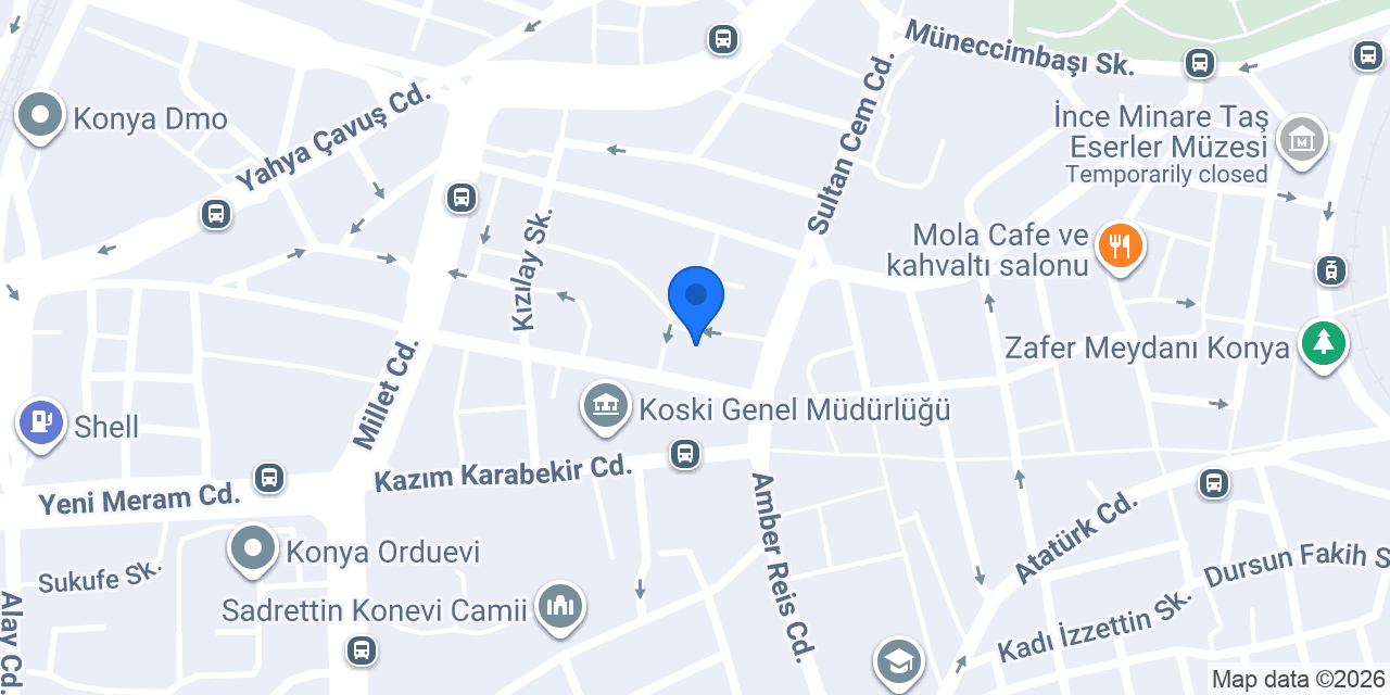 BilVip Özel Öğretim Kursu konumu