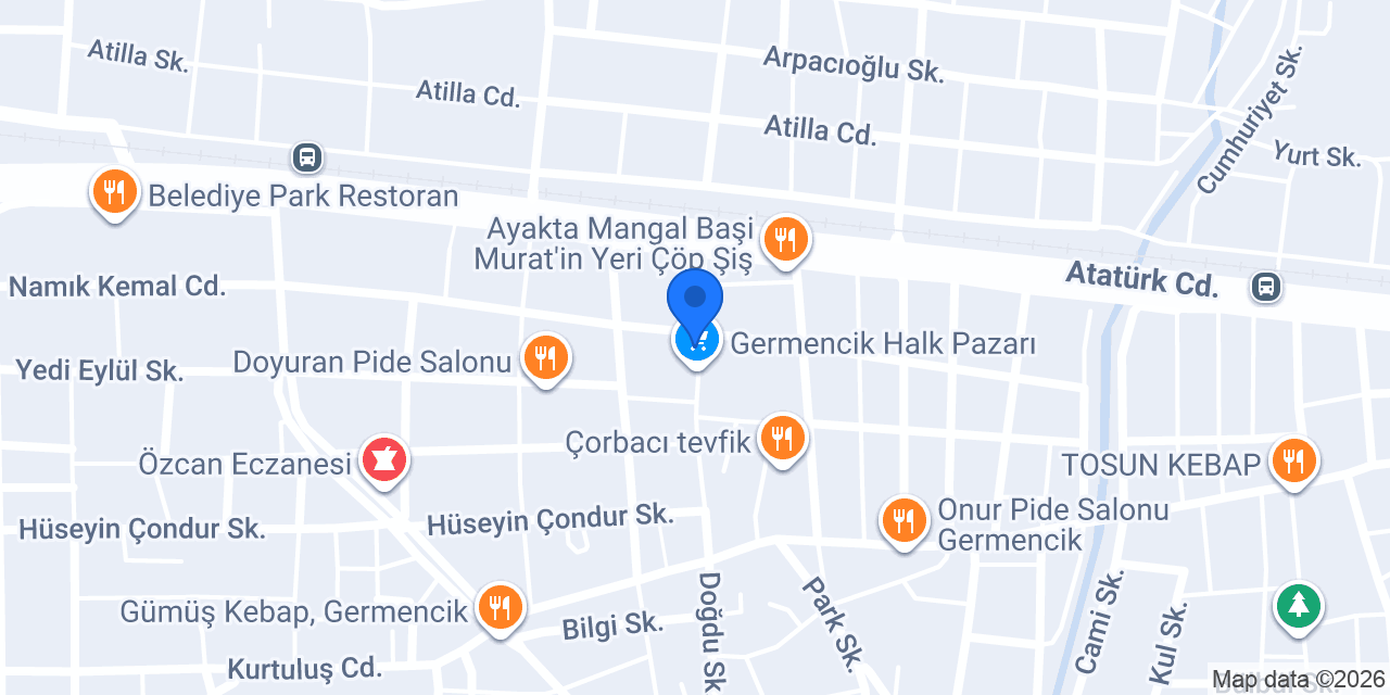 Duha aksesuar konumu