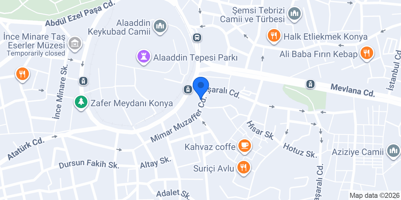 Evim Pizza Kebap konumu