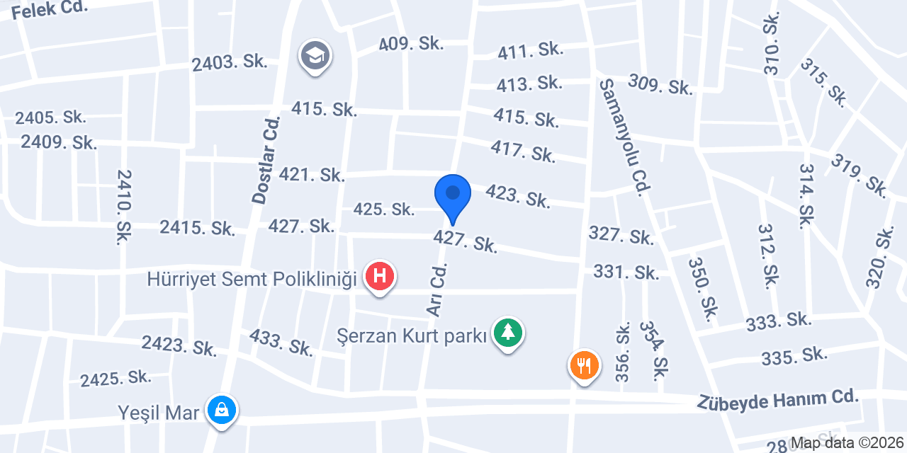 Durmaz çiçekçilik batman konumu