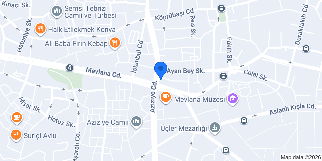 Trafik Tescil Şubesi Müdürlüğü konumu