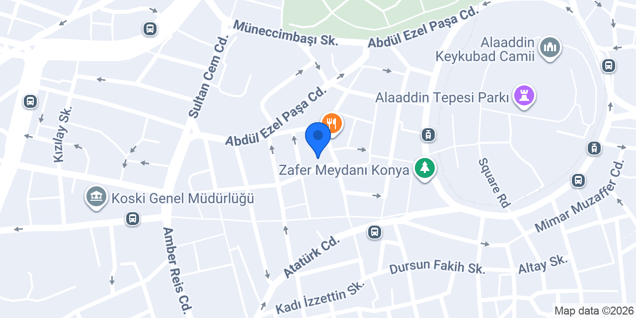 Akın Dil Eğitim Merkezi - Konya (Zafer) konumu