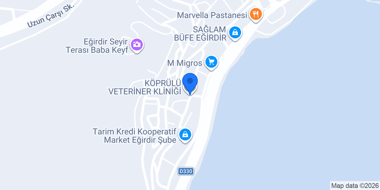 KÖPRÜLÜ VETERİNER KLİNİĞİ konumu