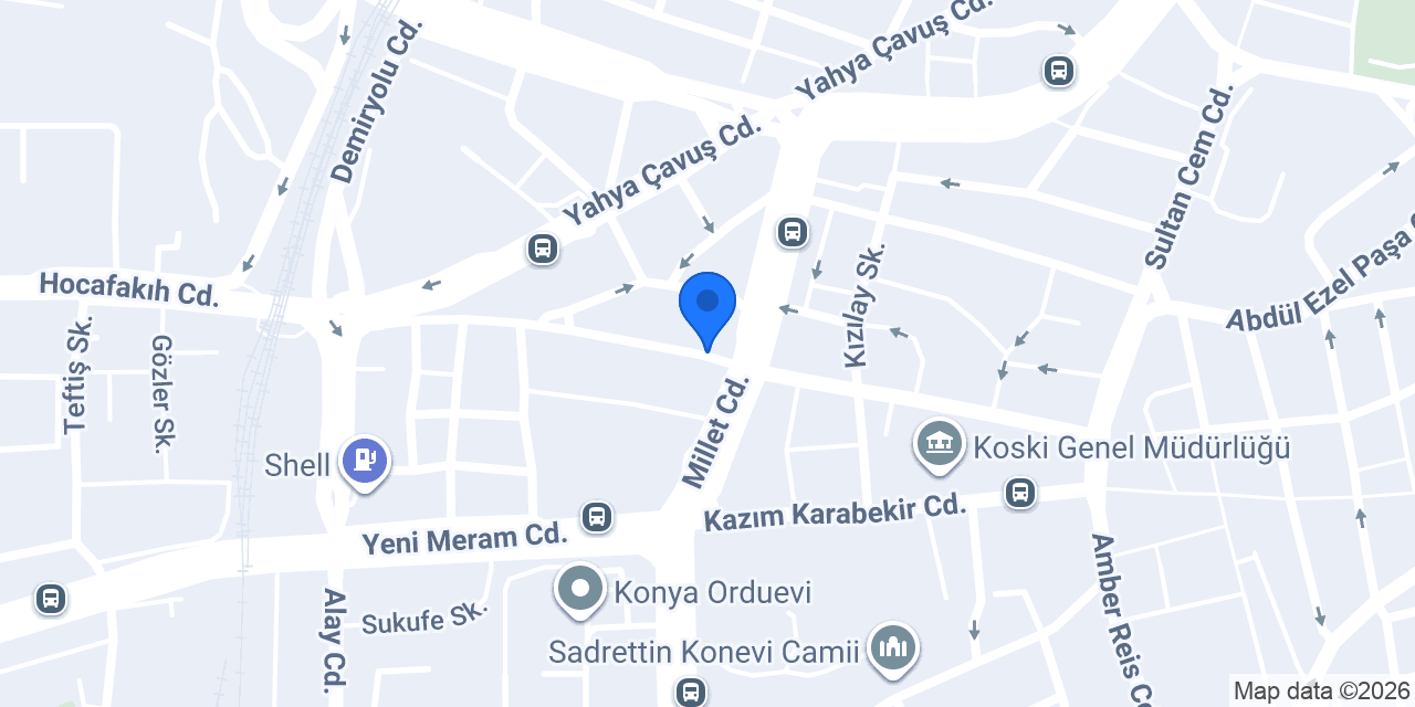 Tek-Ay Harita ve Planlama konumu