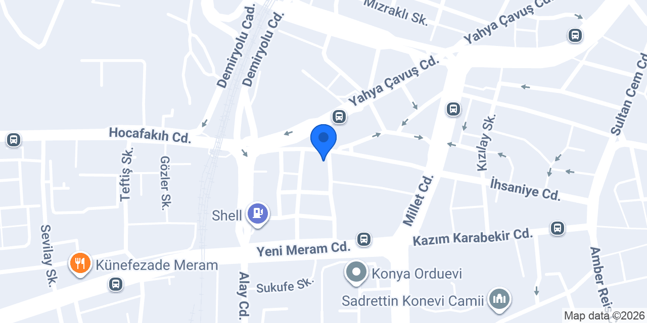 Köfteci Eyüp Şahin İhsaniye konumu
