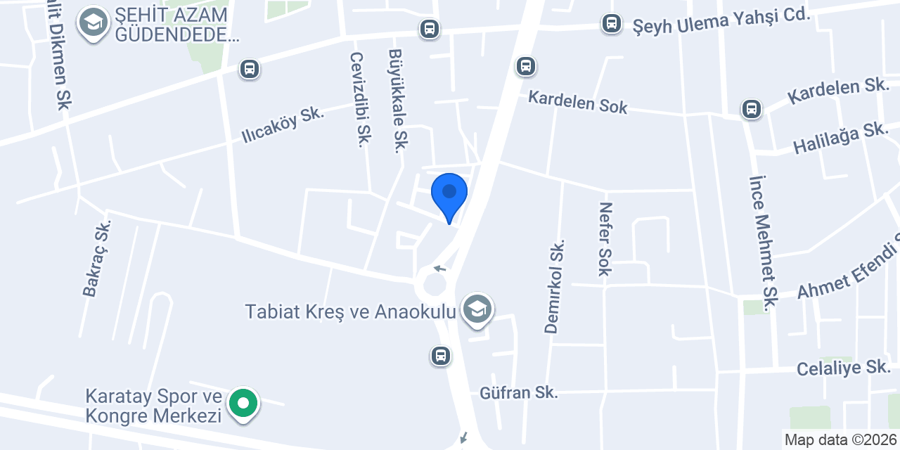 Mirgün Sıhhi Tesisat konumu