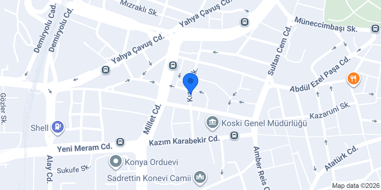 KONYA MISIRLI ELEKTRİK konumu
