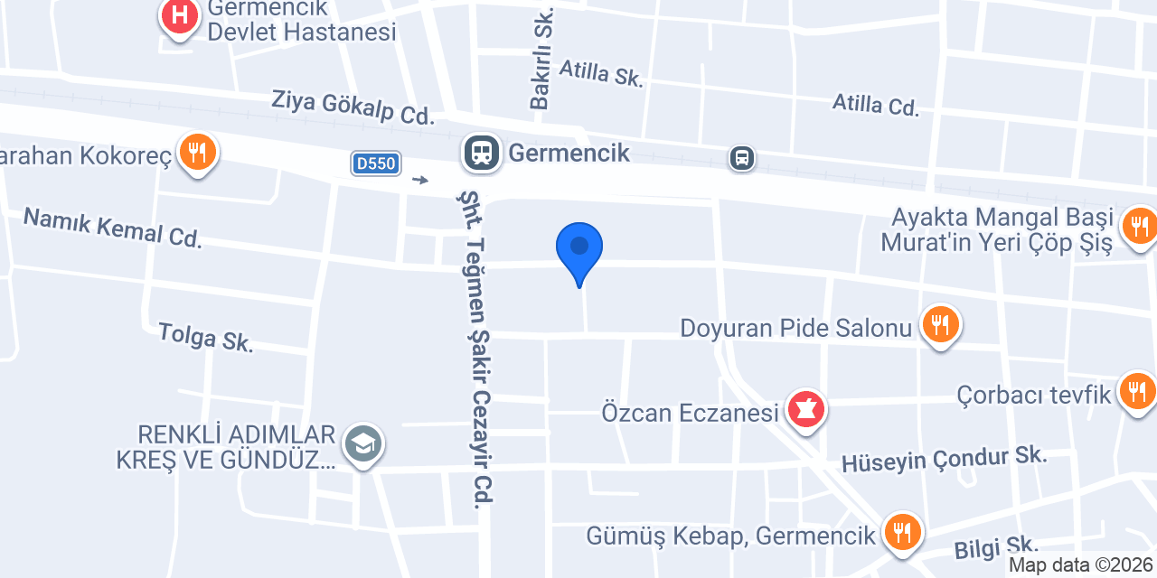 Germencik Magnesia Vip Akademi konumu