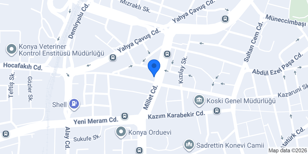 Torun Avukatlık Bürosu konumu