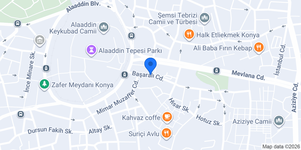 SUNEXPRESS Konya konumu