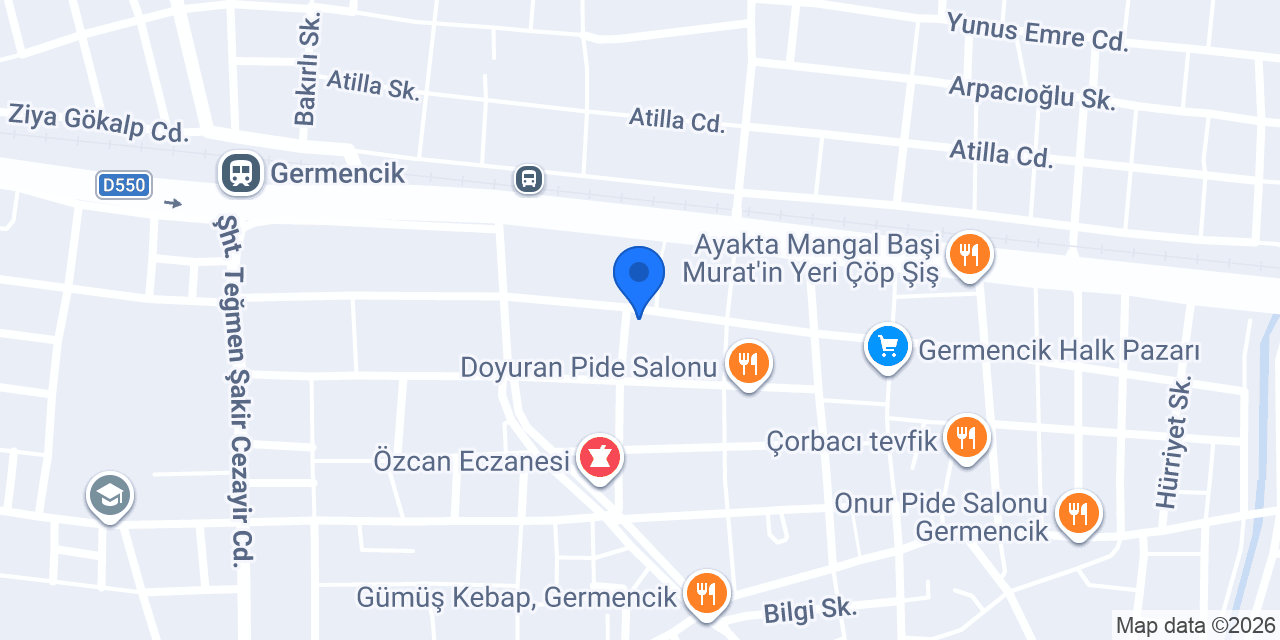 Germencik İlçe Emniyet Müdürlüğü konumu