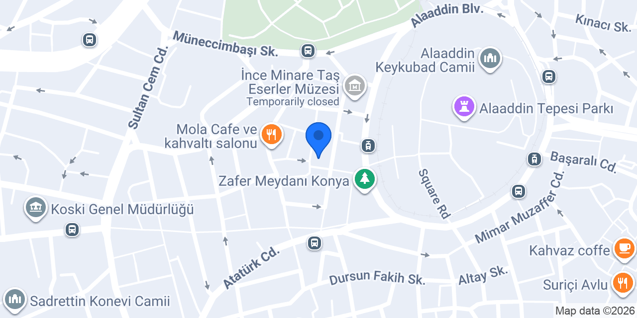 KONYA BİLİŞİM konumu