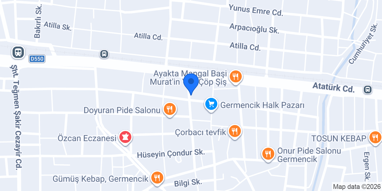 Stüdyo Levent konumu