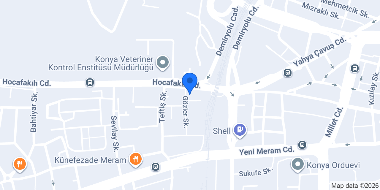 Konya Fotoğraf Stüdyosu konumu