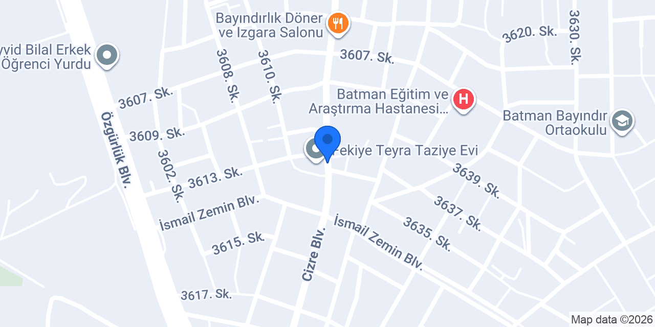 KAHRAMANLAR TEKSTİL konumu