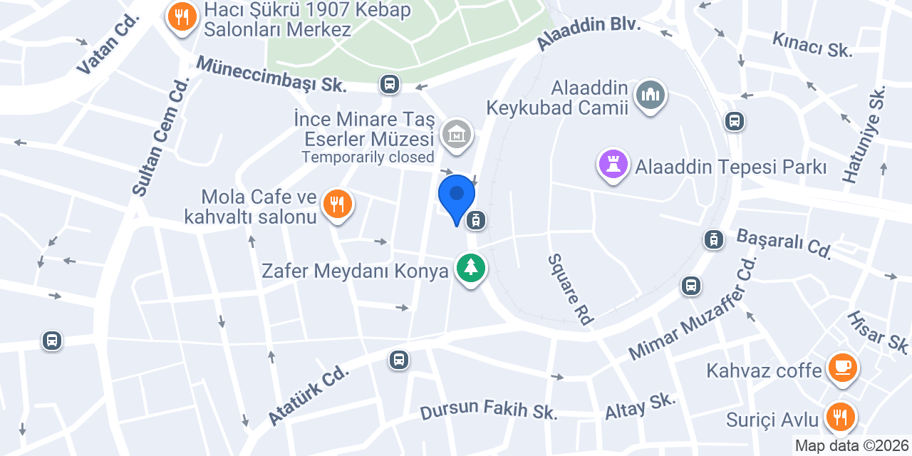 Türkü Cafe konumu