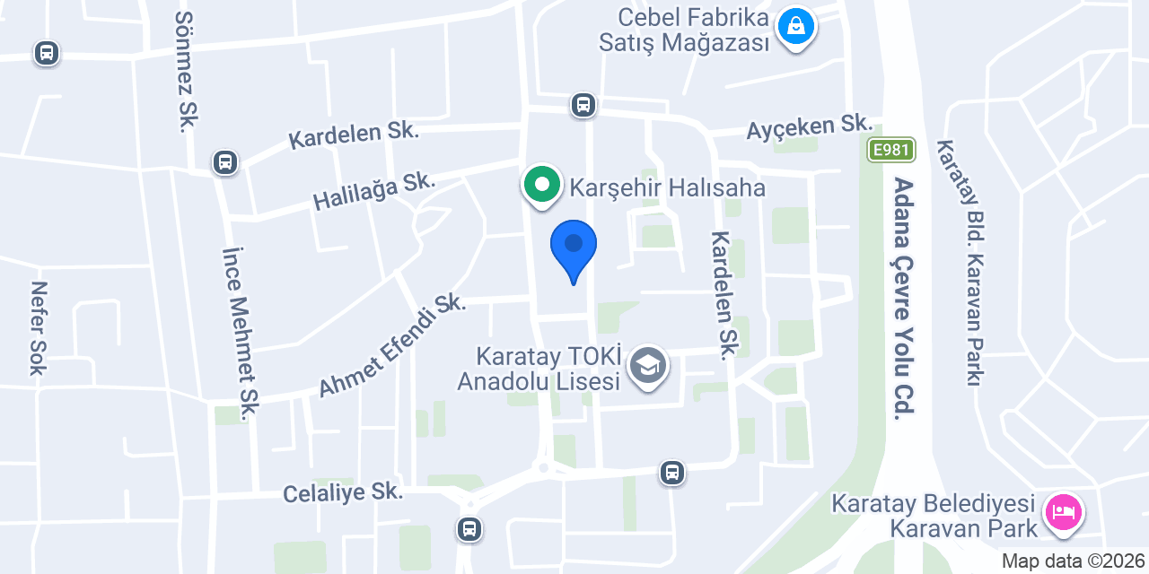 Cristal Düğün Salonu konumu