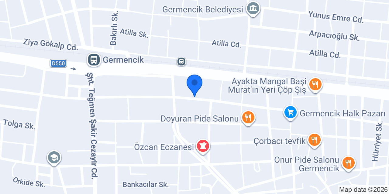 Germencik Halk Eğitim Merkezi konumu