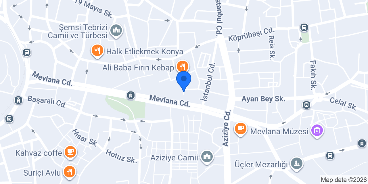 Acme Turizm konumu