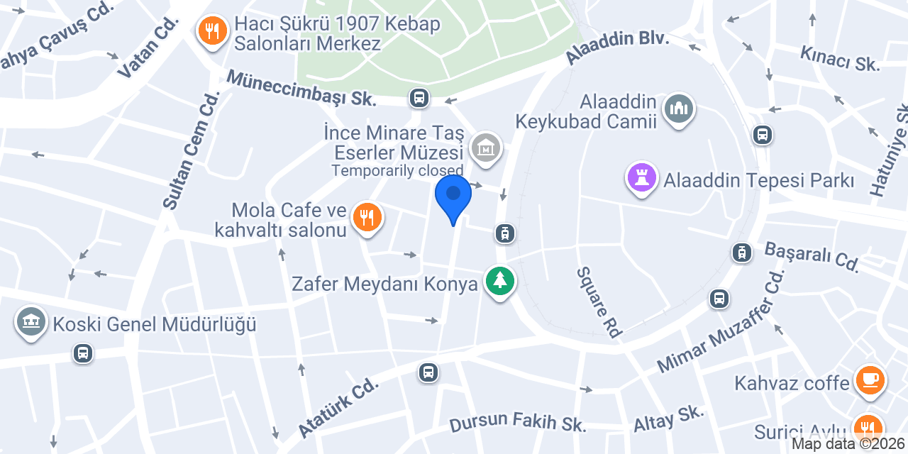 Tempo Src Ody Üdy Adr Kursu Konya konumu