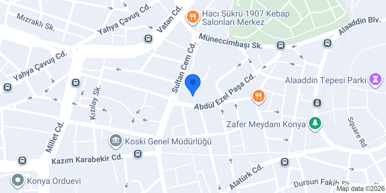 İhsaniye İlkokulu konumu