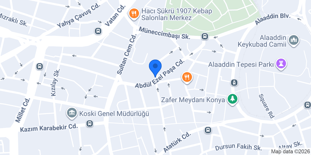 İnkılap Taksi konumu