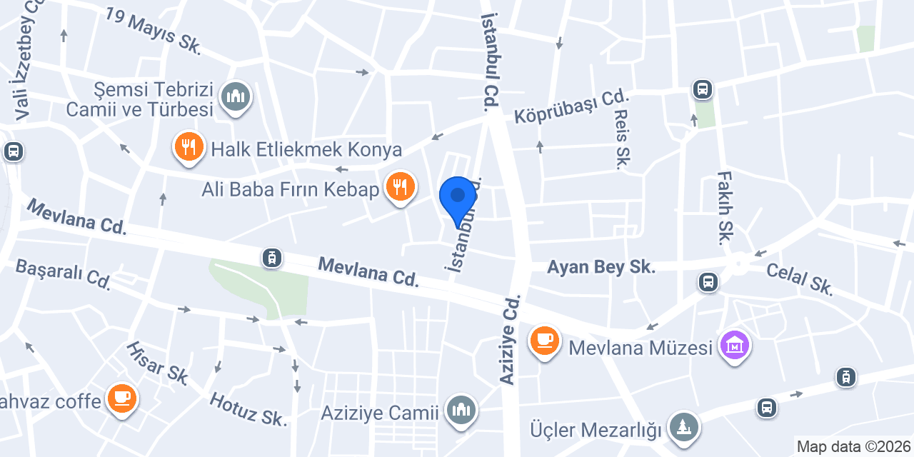 Uğur Optik konumu