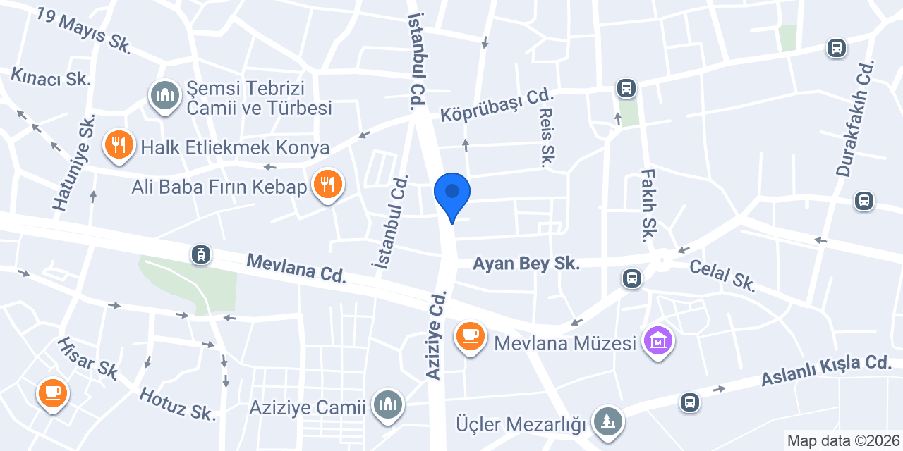 Tarihi Konya kellecisi konumu