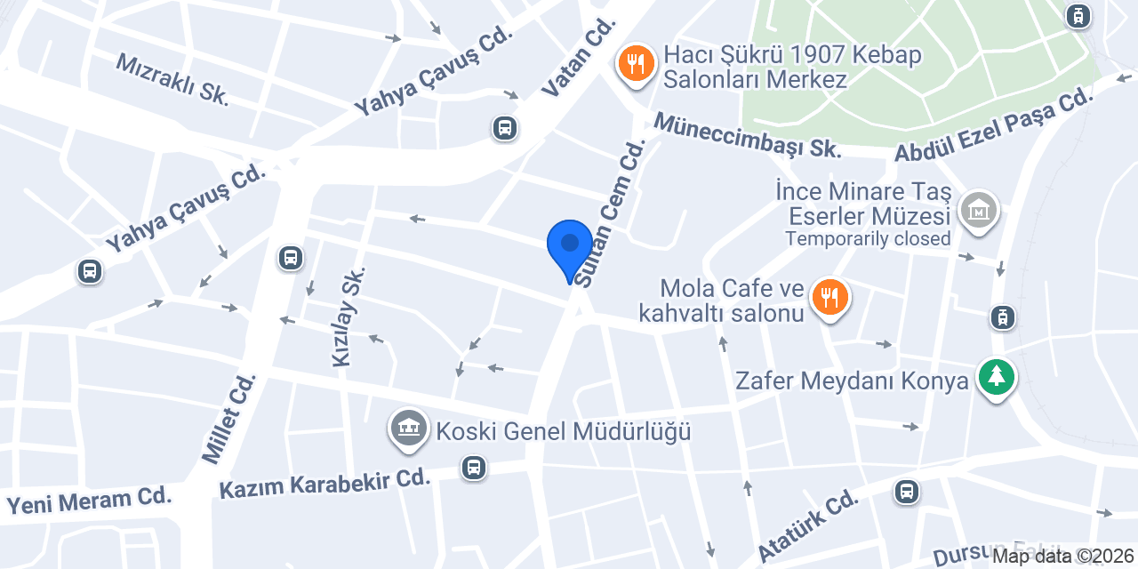 Uzm. Kl. Psk. İbrahim Fatih Özadam konumu