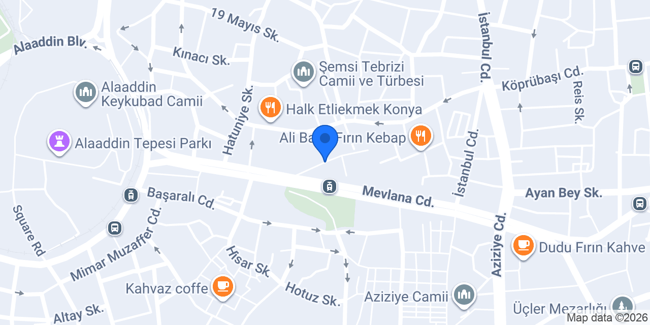 Burcu Unlu Mamülleri konumu