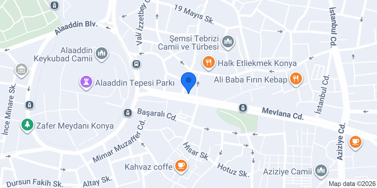 Arya Gold Kuyumculuk konumu
