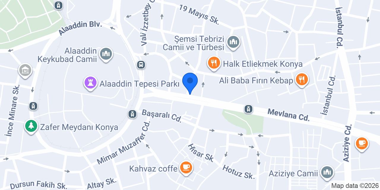 Hira Gold Konya konumu