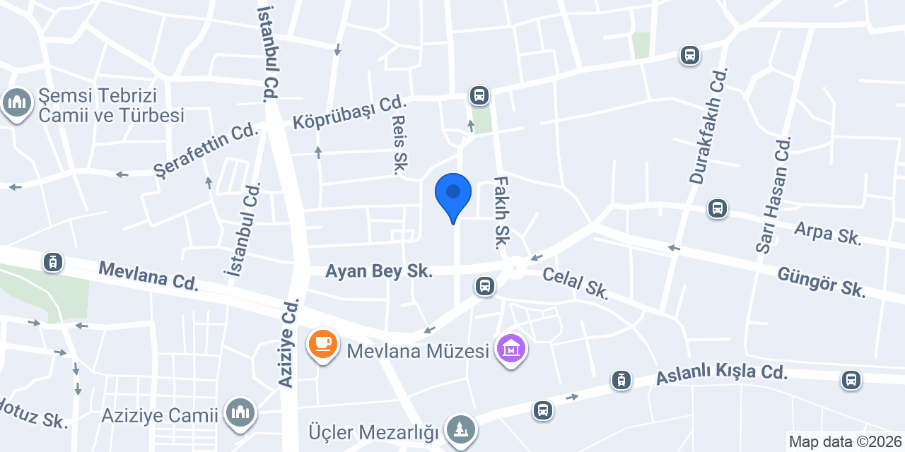 Kırmızı Yayın Dağıtım konumu