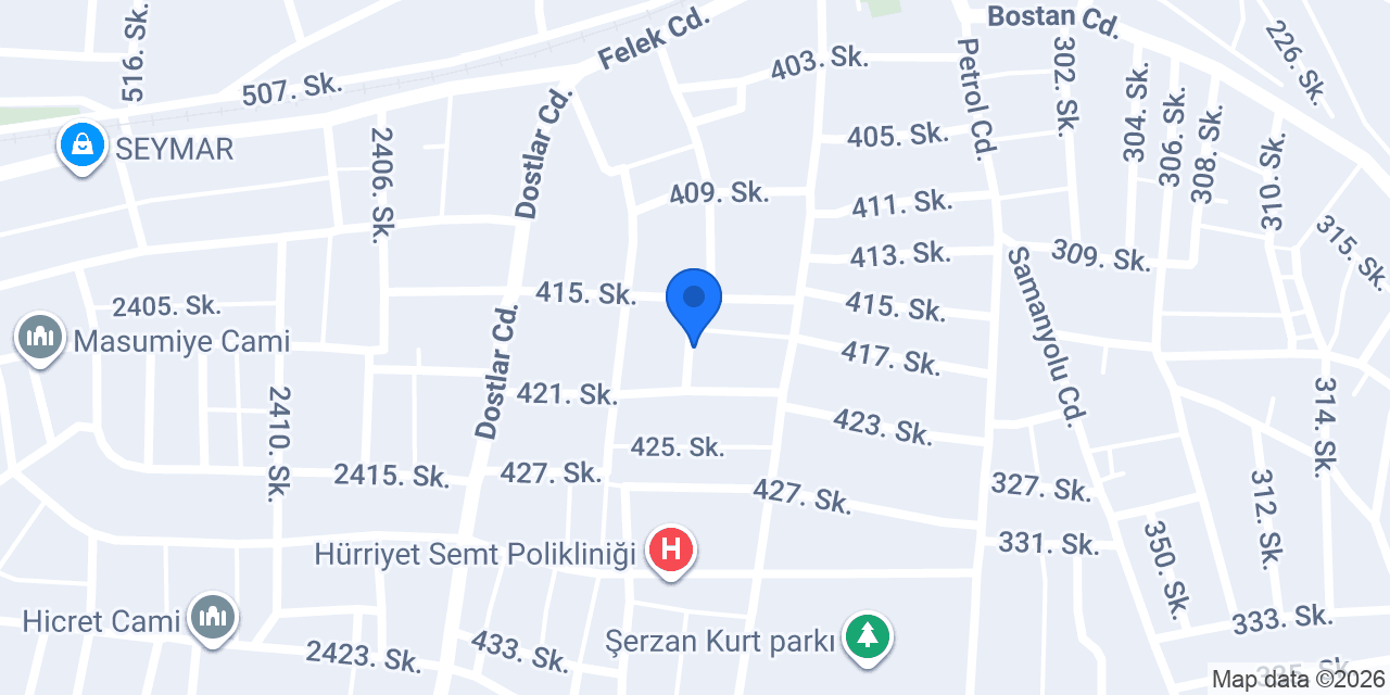 Eslem Eczanesi konumu