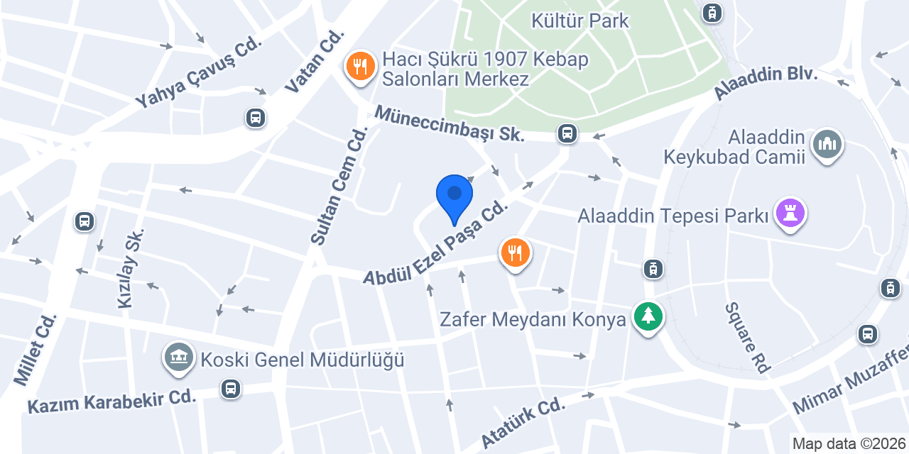 Ata Kitabevi l Konya konumu