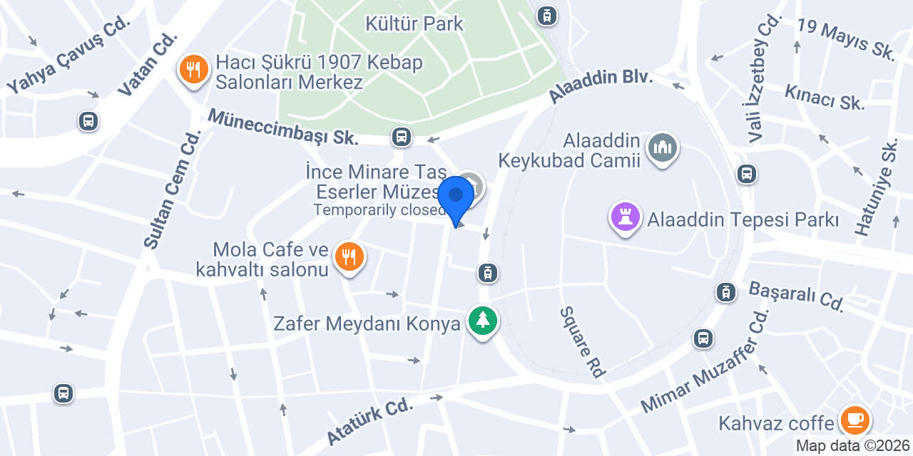 Civil - Konya Selçuklu konumu