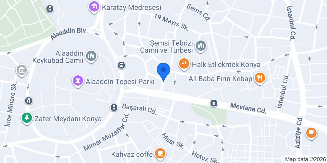 Burcu 3 TERZİ konumu