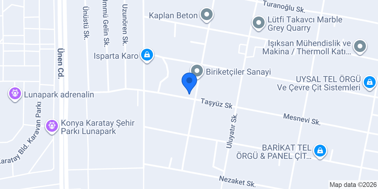 Okka mermer konumu